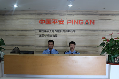 中國平安保險保安服務(wù)